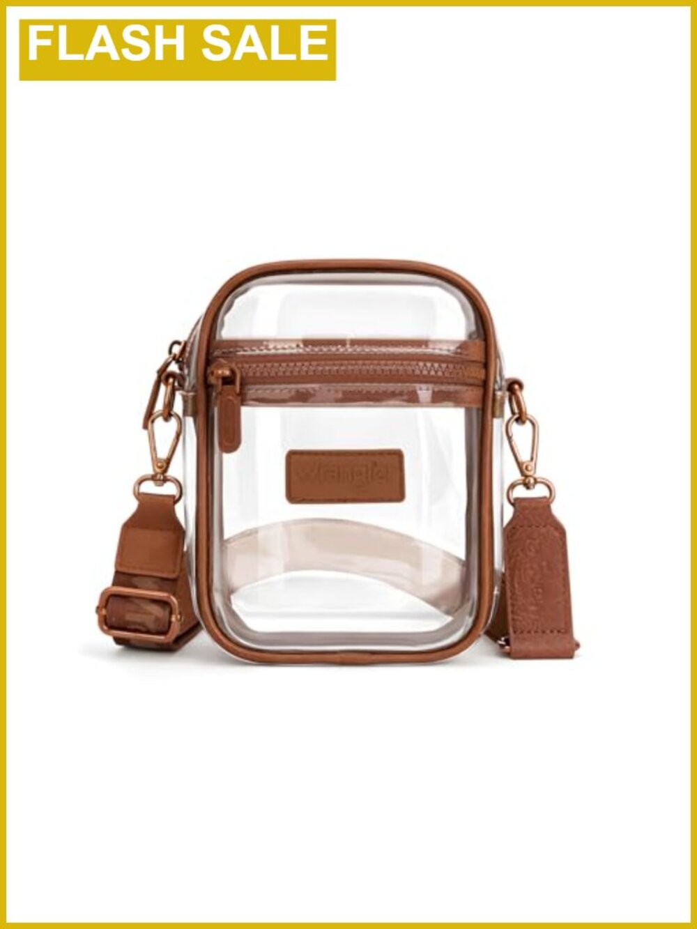 Clear Crossbody Bag Stadium Approved Concerts Sports PVC Purse